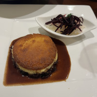 控え室で食べたメイン料理です！