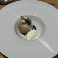 試食でいただいたデザートのモンブラン。