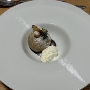 試食でいただいたデザートのモンブラン。|781741さんのララシャンスHIROSHIMA迎賓館の写真(2592167)