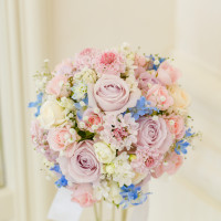 可愛らしいイメージのブーケ