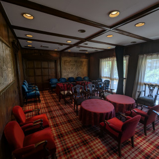 2階にある控室。友人控室として使用しました。