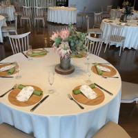 披露宴も広すぎず狭すぎず大きさもちょうどいいです