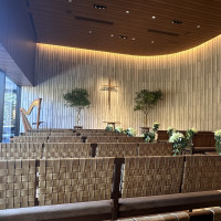 左後ろからみた景色