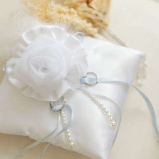 リングピローは無料で貸していただきました