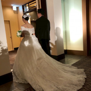 提携先ドレス着用|781794さんの八芳園の写真(2596972)