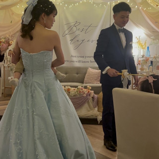 キャンドルサービスをしながらの入場