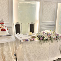 高砂装花　ウェディングケーキ