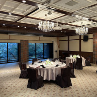 広い披露宴会場