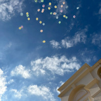 ガーデンでの写真撮影やバルーンセレモニーが良かったです