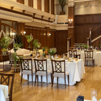 温かみのある披露宴会場です