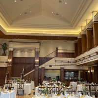 広々した会場です