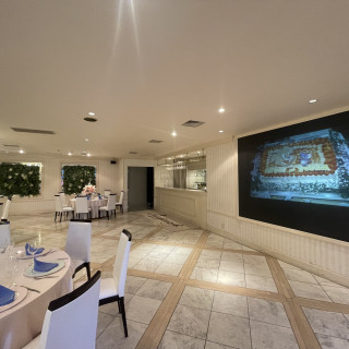 披露宴会場です