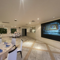 披露宴会場です