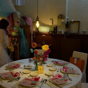 テーブルコーディネートです！
大満足の仕上がりでした！|781873さんのFelicia（フェリシア）の写真(2593032)