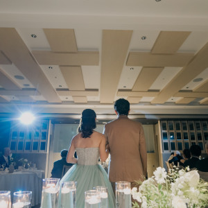 披露宴にて|781883さんのBRASS BLEU 東京(ブラスブルートウキョウ)●BRASSグループの写真(2596722)