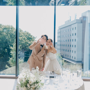 披露宴にで|781883さんのBRASS BLEU 東京(ブラスブルートウキョウ)●BRASSグループの写真(2596713)