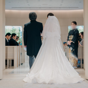 挙式の始まり|781883さんのBRASS BLEU 東京(ブラスブルートウキョウ)●BRASSグループの写真(2596699)