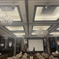 照明器具も豪華