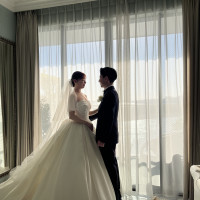 控え室写真撮影