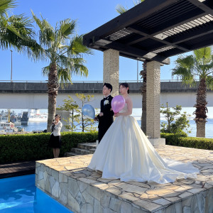 ドロップアンドフライ|781893さんのコットンハーバークラブ（横浜）/テイクアンドギヴ・ニーズウェディングの写真(2593308)