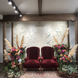 披露宴会場　高砂