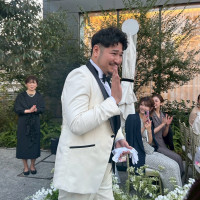 ガーデンチャペルで挙式