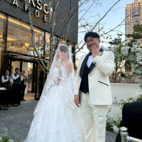 ガーデンチャペルで挙式