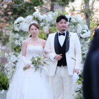 ガーデンチャペルで挙式