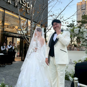 ガーデンチャペルで挙式|781907さんのザ ジャクソン ガーデンの写真(2593349)