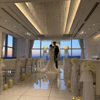 式前の写真です。