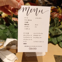 ドリンクメニュー