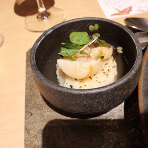 オプションで追加した帆立の焼きリゾット|781973さんのTHE GRAND GINZA（ザ グラン銀座）の写真(2593850)