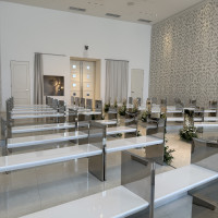 前から後ろを見た時の雰囲気です。