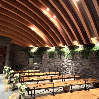 チャペルの席です