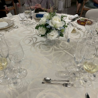 白基調で綺麗な花でした