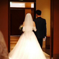 チャペル退場シーンです