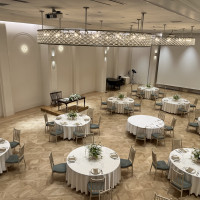 リニューアルした披露宴会場です