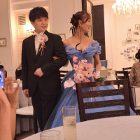 二次会もそのまま披露宴会場でしました