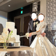 ケーキはイミテーションでしたが、シンプルで素敵でした