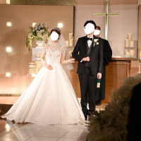 場面ごとに照明も変わり、雰囲気のあるチャペルでした。