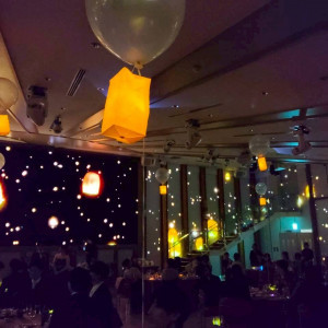 バルーンランタンと360°の演出|782019さんのベルヴィ武蔵野の写真(2596967)