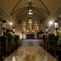 ステンドグラスがすごく素敵です。