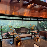 新郎新婦の席です。