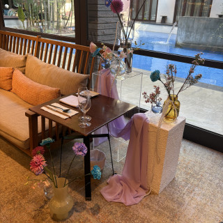 好きなブルーとパープルとピンク