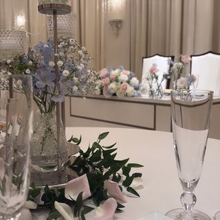 アイネス ヴィラノッツェ大阪（クラウディアホールディングスグループ）のクチコミ 装花・コーディネートの写真（1枚目）