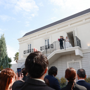 大階段ゲスト目線|782072さんのTHE SEASON'S（ザ・シーズンズ）/テイクアンドギヴ・ニーズウェディングの写真(2594429)