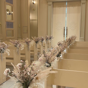 とってもゴージャスで洗練されてる空間でした|782076さんのベイサイド迎賓館（鹿児島）/テイクアンドギヴ・ニーズウェディングの写真(2594445)