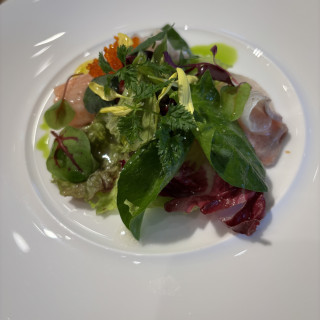 野菜と魚のカルパッチョ