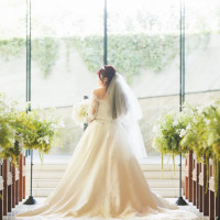 チャペルでの前撮り