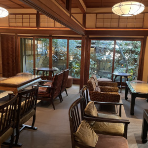 披露宴会場までの待合室|782125さんの名古屋 河文の写真(2594629)